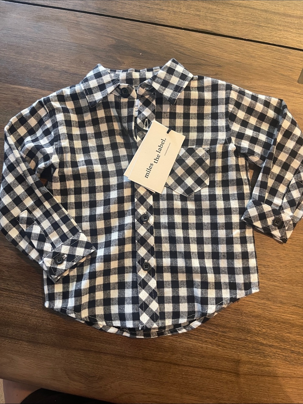 Miles the Label Plaid Flannel Shirt